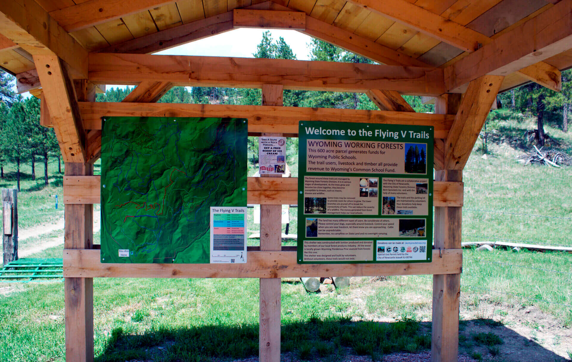 The Flying V Trailhead